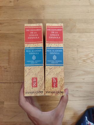 Diccionario De La Lengua Espanola - 2 Volumes