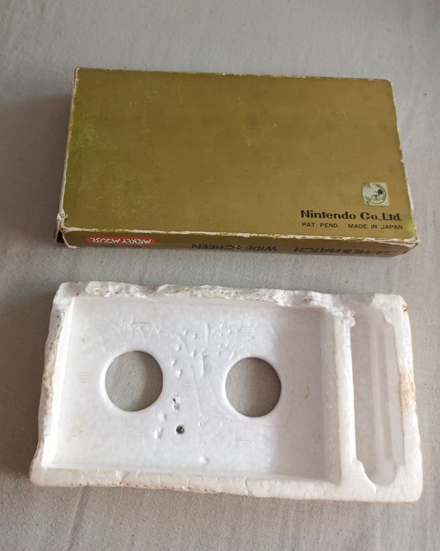 Game Watch caja original Mickey Mouse
