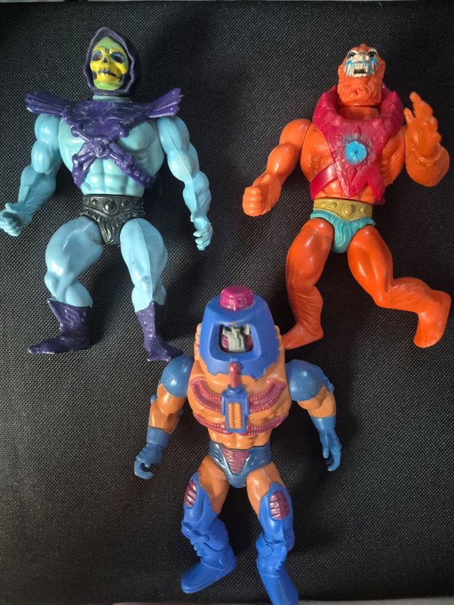 3 Action Figure MOTU vintage