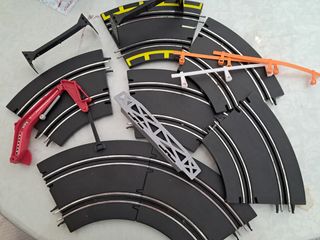 Scalextric pack 7 curvas