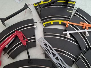 Scalextric pack 7 curvas