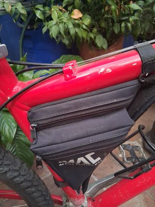 Bicicleta Merida montaña roja