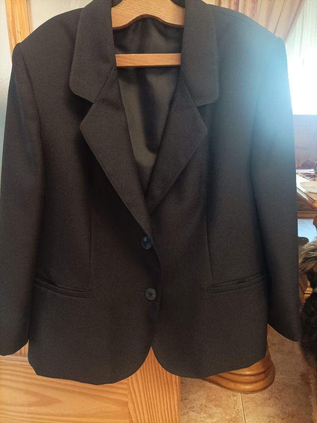 Chaqueta negra mujer - talla 52