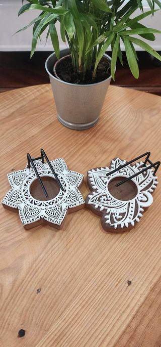 Suporte tochas/palo santo