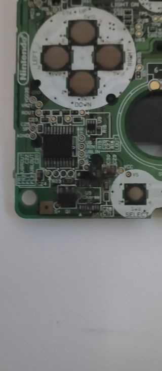 Placa base Game Boy Advance SP