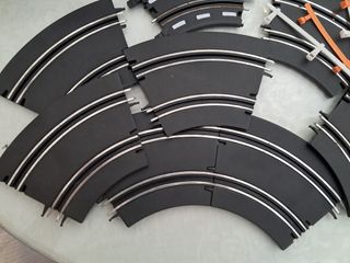 Scalextric pack 8 curvas