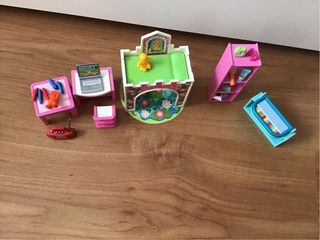 Habitación Playmobil rosa - 2 muñecas
