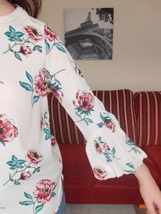 Blusa Sfera flores - Talla S