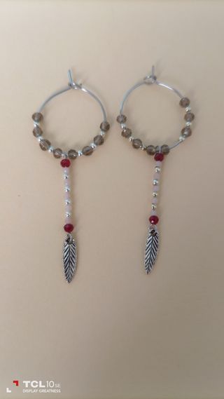 Pendientes de aro acero inoxidable