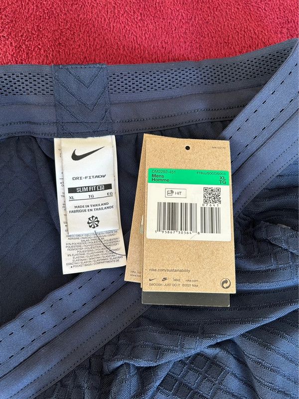 Calças Nike FC Barcelona Azul Escuro