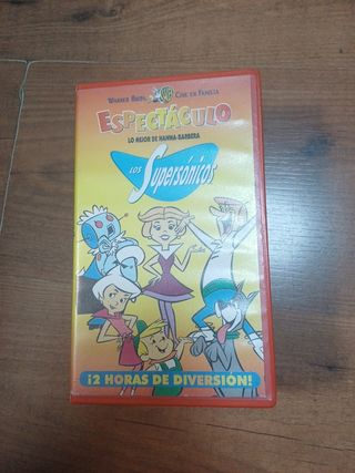 VHS Los Supersónicos 2 cintas