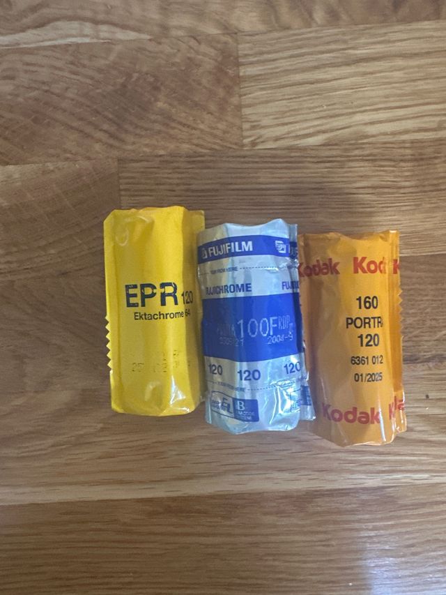 Fujifilm-Kodak | Carretes 120mm caducados