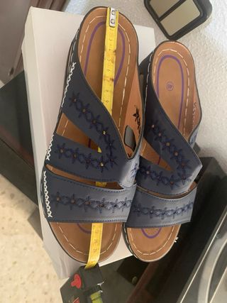 Zapatos mujer azul -talla 40- nuevos