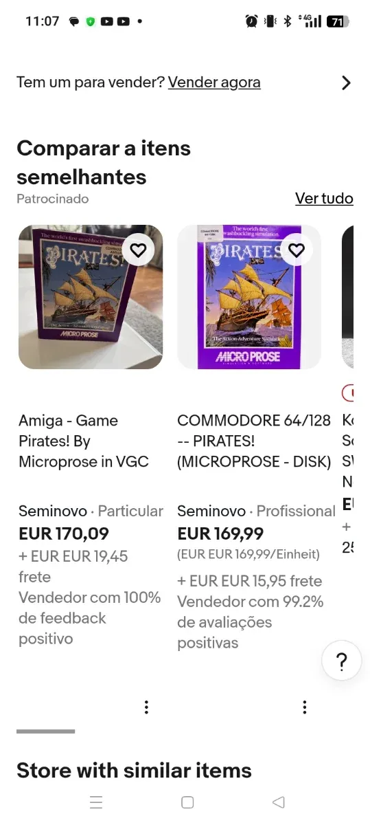 Piratas! Amstrad CPC - Disco de 3"