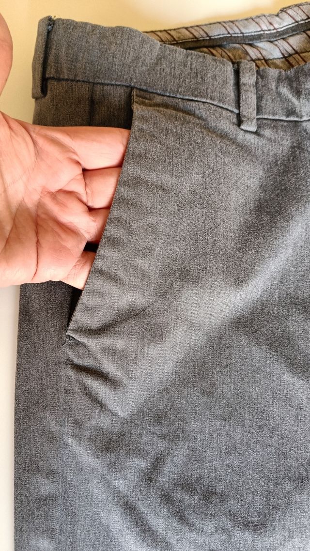 Chinos Springfield gris talla 44-46