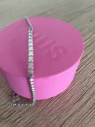 Pulsera Tous Straight Plata