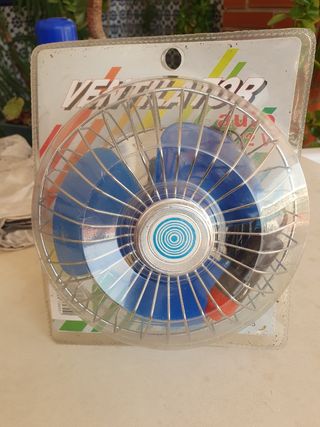 Ventilador coche 12v - Azul