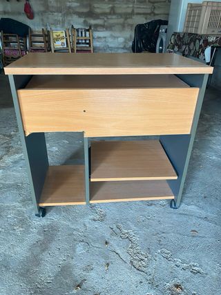 Escritorio 2 niveles - Madera