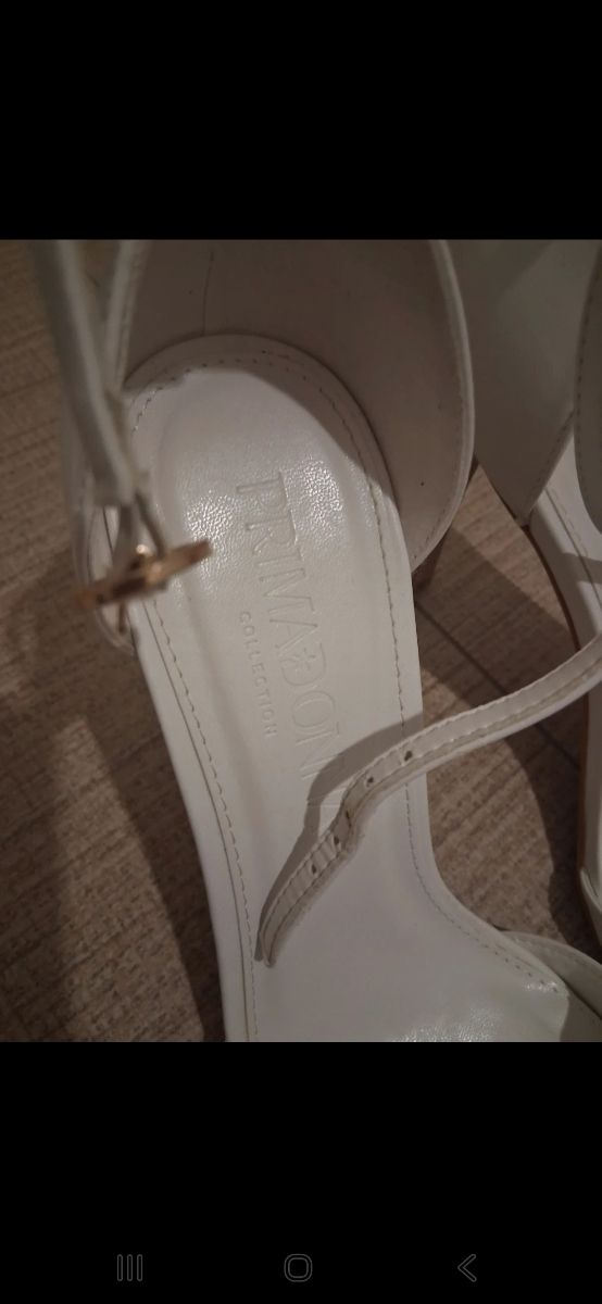 Sandali bianchi estivi - n.39