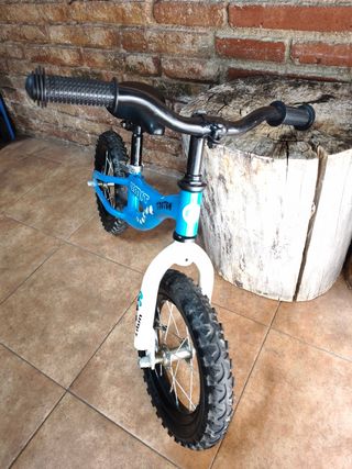Bicicleta sin pedales 12" - Azul