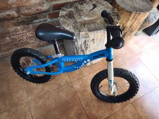 Bicicleta sin pedales 12" - Azul