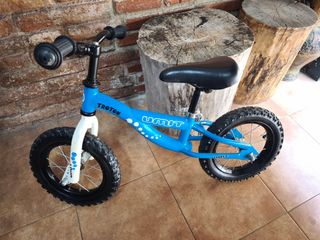 Bicicleta sin pedales 12" - Azul