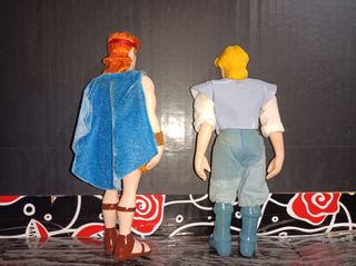 Pack Figuras Disney Porcelana Hércules John Smith