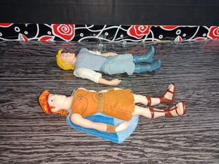 Pack Figuras Disney Porcelana Hércules John Smith