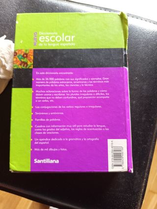 NUEVO DICCIONARIO ESCOLAR DE LA LENGUA ESPAÑOLA...