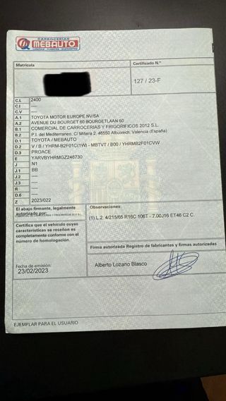 Toyota Proace verso 2023