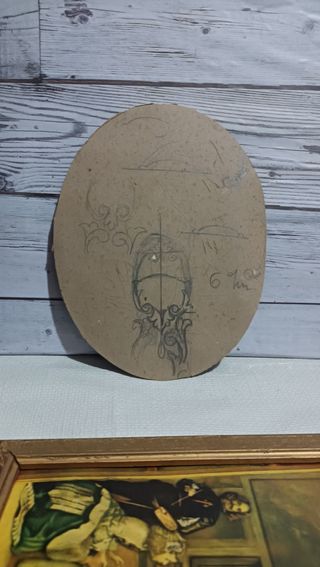 Lote cuadros antiguos Mayenne Limoges + Regalo