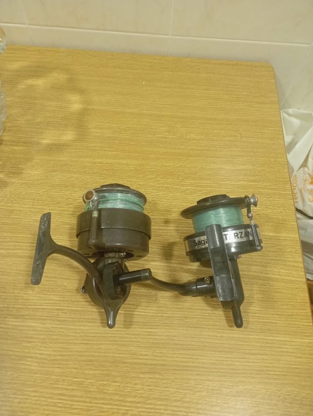 2 Carretes Pesca Tarzan Vintage