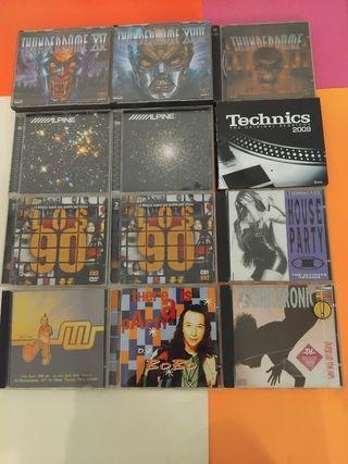Lote CDs Dance 90s-2000s