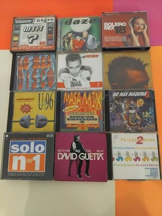 Lote CDs Dance 90s-2000s