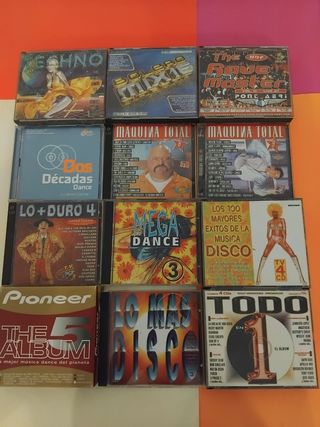 Lote CDs Dance 90s-2000s