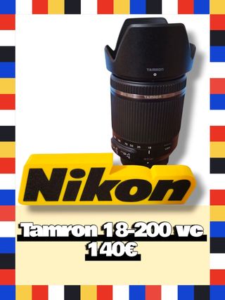 Tamron 18-200mm VC Nikon