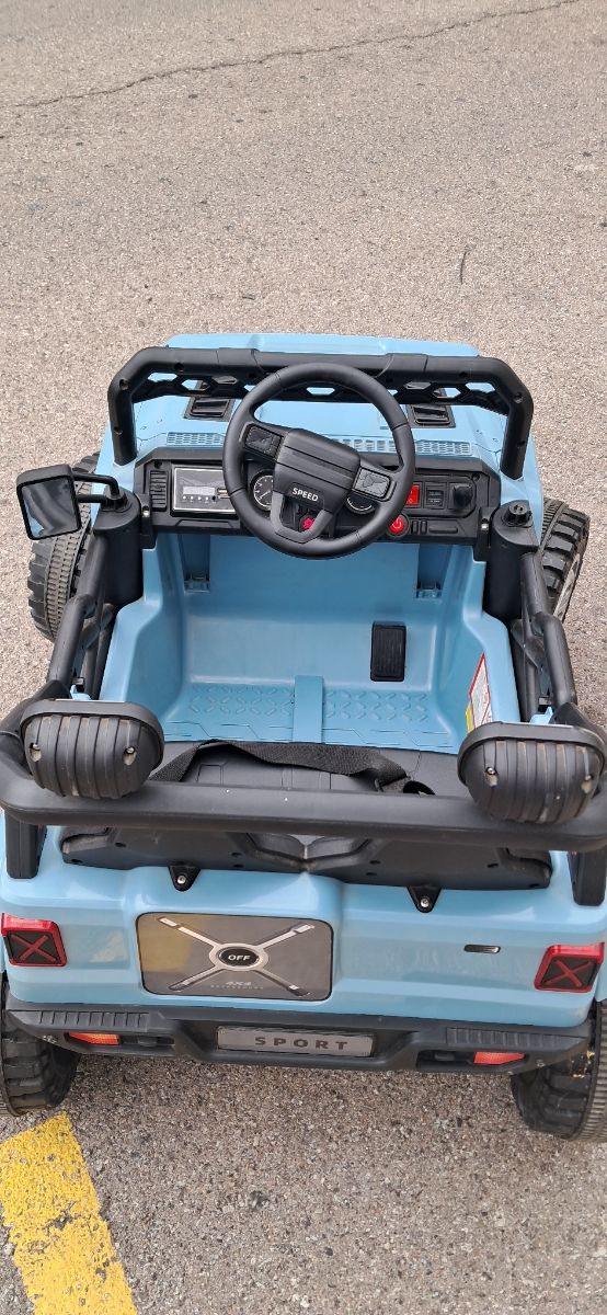 Coche 4x4 Infantil - Azul BACKGROUND 4×4 SPORT