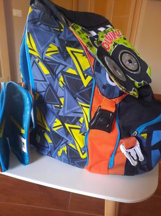 Zaino scuola elementare + borsellino