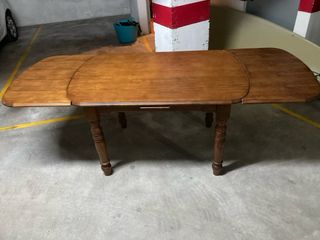 Mesa extensible madera - 1,40m