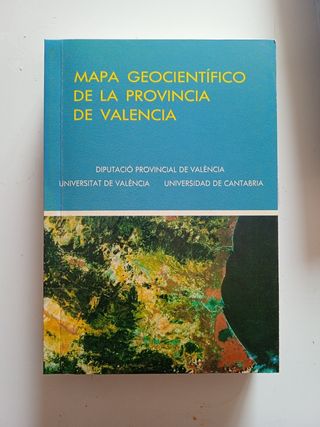 Mapa geocientífico de la provincia de Valencia 
