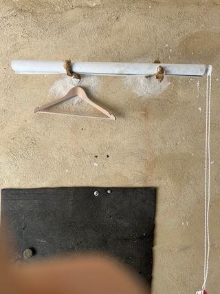 Estor cortina enrollable blanca - Tela