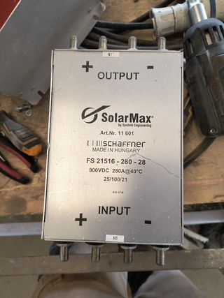 SolarMax 11601, volt 900 DC 280 A