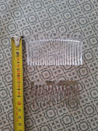 2 Peinas para hacer tocados o painas de feria