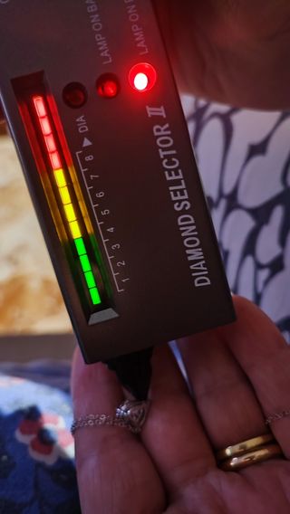 Collana cuore Argento Moissanite