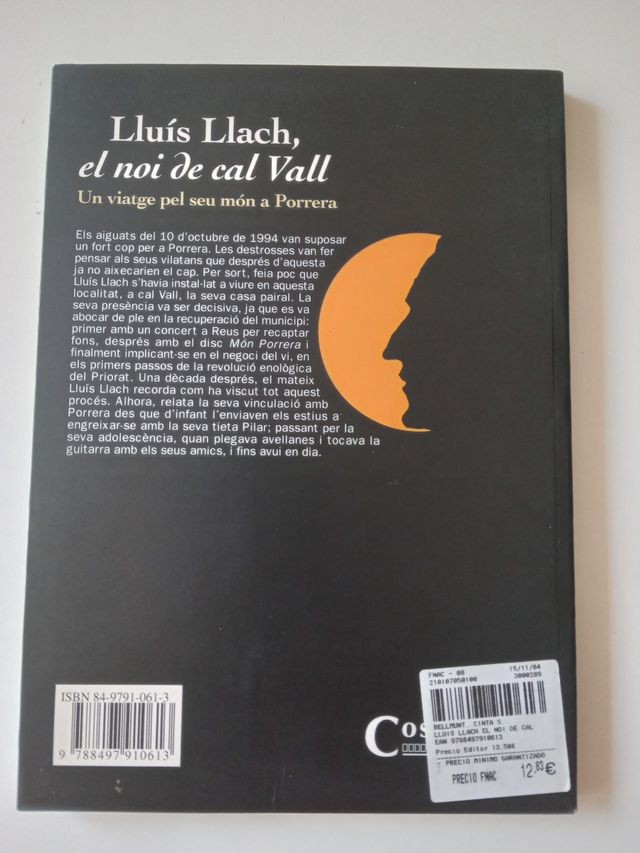 Lluís Llach, el noi de cal Vall
