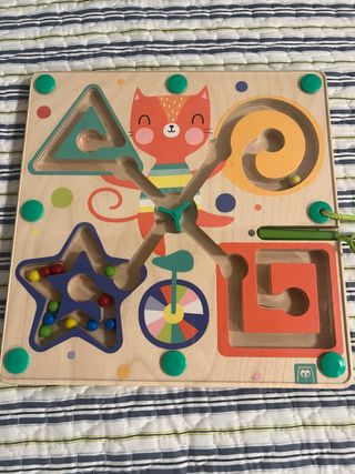 Circuito psicomotricidad fina, laberinto infantil