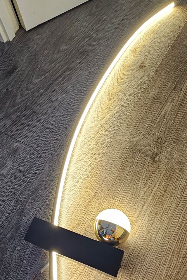 2 lampade da parete nere moderne 105CM - LED