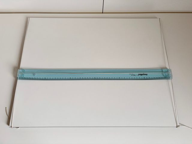 Tavoletta parallelografo – riga 60 cm (Italgraf)