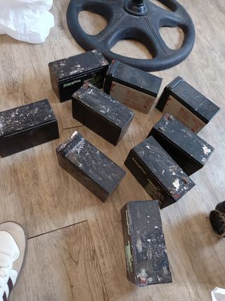 9 Baterías ciclomotores usadas Se venden juntas