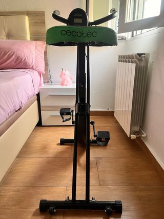 Bicicleta estática Cecotec plegable